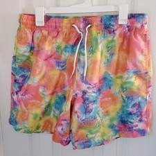 TRUNKS Surf Swim Co Swim Shorts Mens Large Tie Dye 6