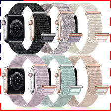 Woven Nylon Band For Apple Watch Sport Loop iWatch Series 4 3 2 1 38/42/40/44mm