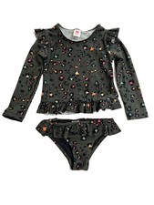 Munster Jade Leo Long Sleeve Bikini in Leopard