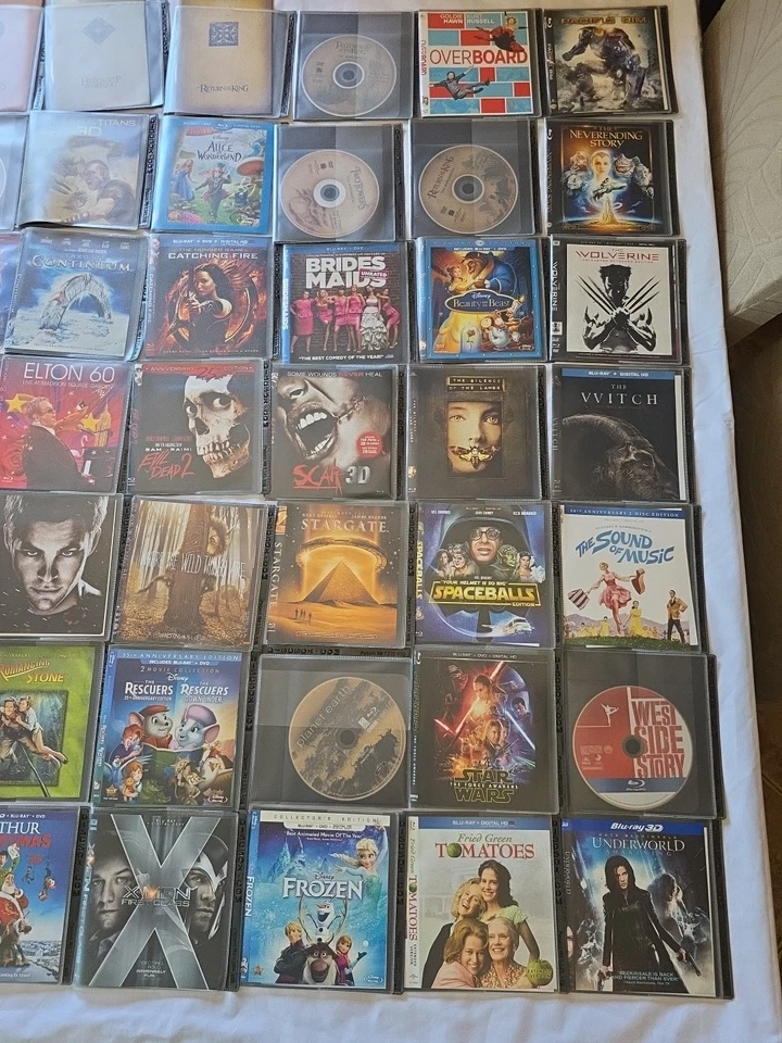 New Disney 4k Ultra HD + Blu ray 3D + Digital LOT 52 FILMS Wholesale Bulk Bundle - Image 2 of 4