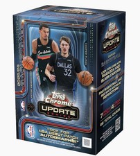 2025-26 Topps Chrome Update Basketball Blaster Box Factory Sealed NBA
