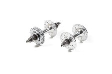Set mozzi CNC cuscinetti silver EXTRA+ 32h alluminio flip/flop
