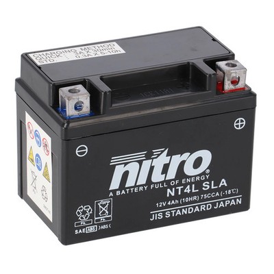 Nitro Batterie 12V 4AH YTX4L-BS Gel 50314 (für: Kymco K12 K12 95-00 )