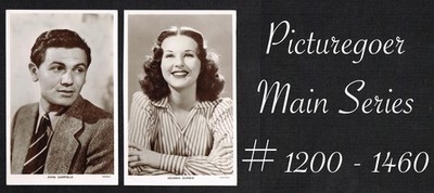 PICTUREGOER - Hauptserie   FILMSTAR   1930er Postkarten Auswahl #1201 bis #1460