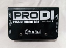 Radial Pro DI Passive Direct Box for Guitar, Bass, Keyboard
