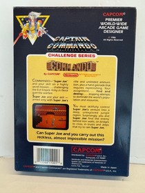 Commando Nintendo NES 1986 CIB Complete in Box! L@@K!