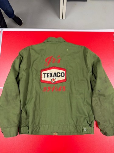 VINTAGE  1976  TEXACO OIL Gas Station Attendant Jacket