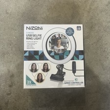 NIZONI 3-MODE USB SELFIE RING LIGHT MULTI-FUNCTION WIRED CONTROLLER New