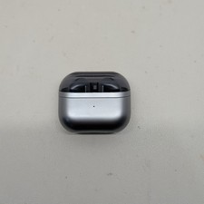 Samsung Galaxy Buds 3 Wireless Earbuds with Charging Case Silver Tested Working