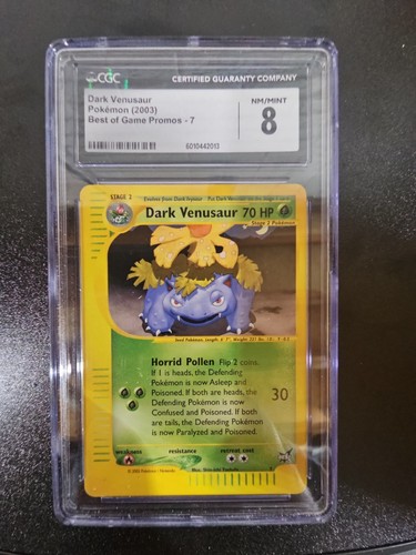 Dark Venusaur graded CGC 8 for sale on eBay