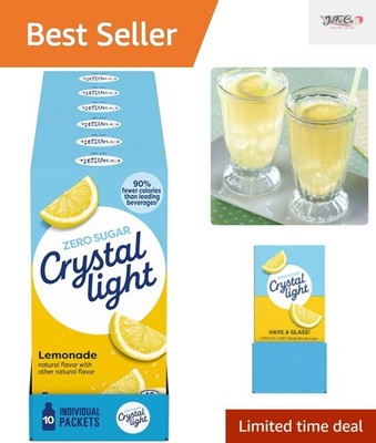 Convenient 120 Pack Sugar-Free Lemonade Drink Packets - Easy Hydration Anytime