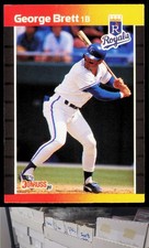 1989 Donruss #204b George Brett - SV