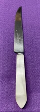 Westall Richardson Sheffield England Stainless Pearl SerratedSteak Knife
