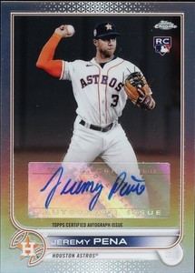 Jeremy Pena Autograph | eBay