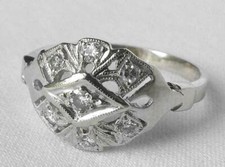 1/5Ct White Round Cut CZ Vintage Style Wedding Ring In Solid 925 Sterling Silver