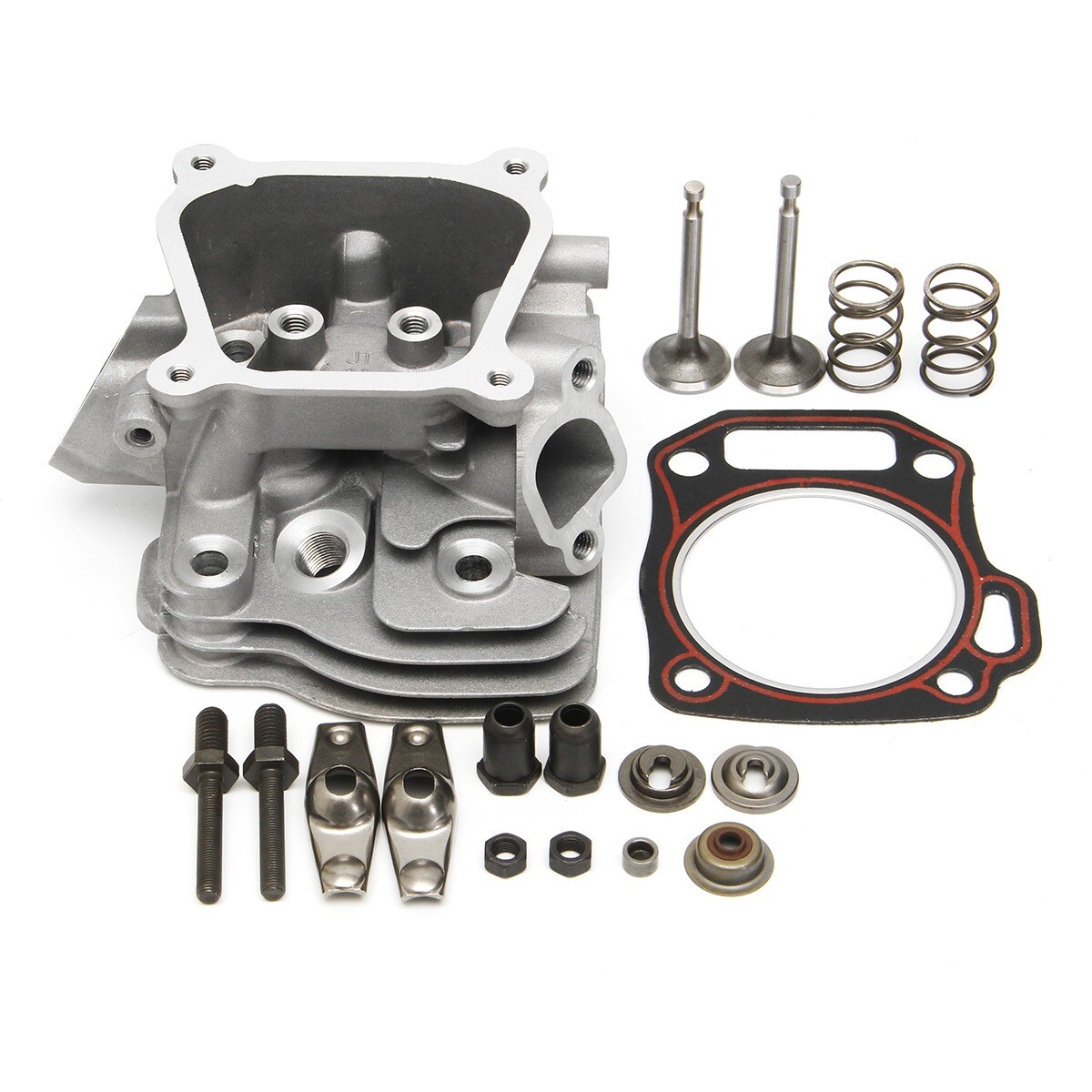 Cylinder Head Kit for Honda GX270 9HP Rockers Inlet & Exhaust Valves