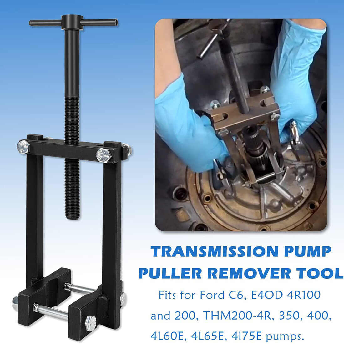 Transmission Pump Puller Tool Adjustable Jaw Pump Extractor For Ford
