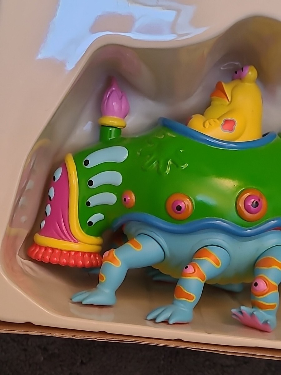 Jim WOODRING Mr. Bumper Green Blue 10” StrangeCo Urban Vinyl NEW