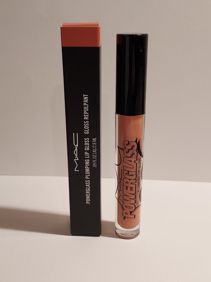 m.a.c powerglass plumping lip gloss MAC *10 Things I Hate A Pout You* / .09 oz / NIB MAC Powerglass Plumping Lip Gloss