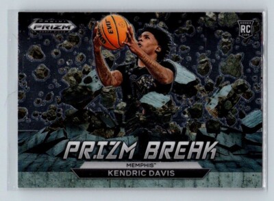 2023 Panini Prizm Draft Picks Basketball Prizm Break #12 Kendric Davis Memphis