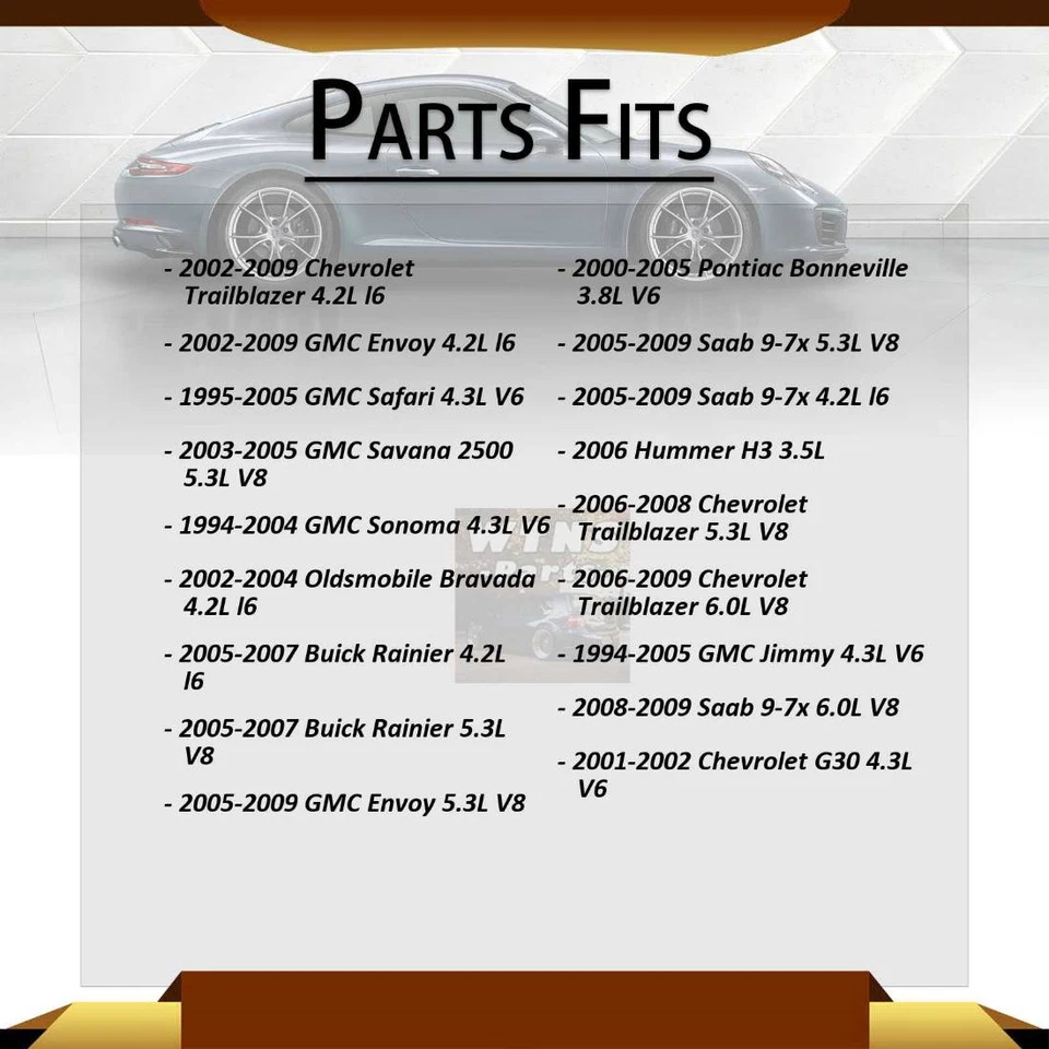 发动机冷却液水库盖适用于萨博 9 - 7x 6.0L 2008 - 2009 — 第 4/4 张图片