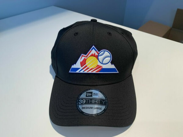 rockies batting practice hat