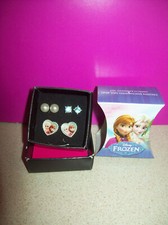 Avon FROZEN Pierced Earrings Set NIB Ages 6 
