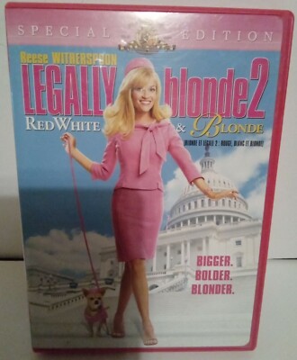 Legally Blonde 2: Red, White and Blonde DVD