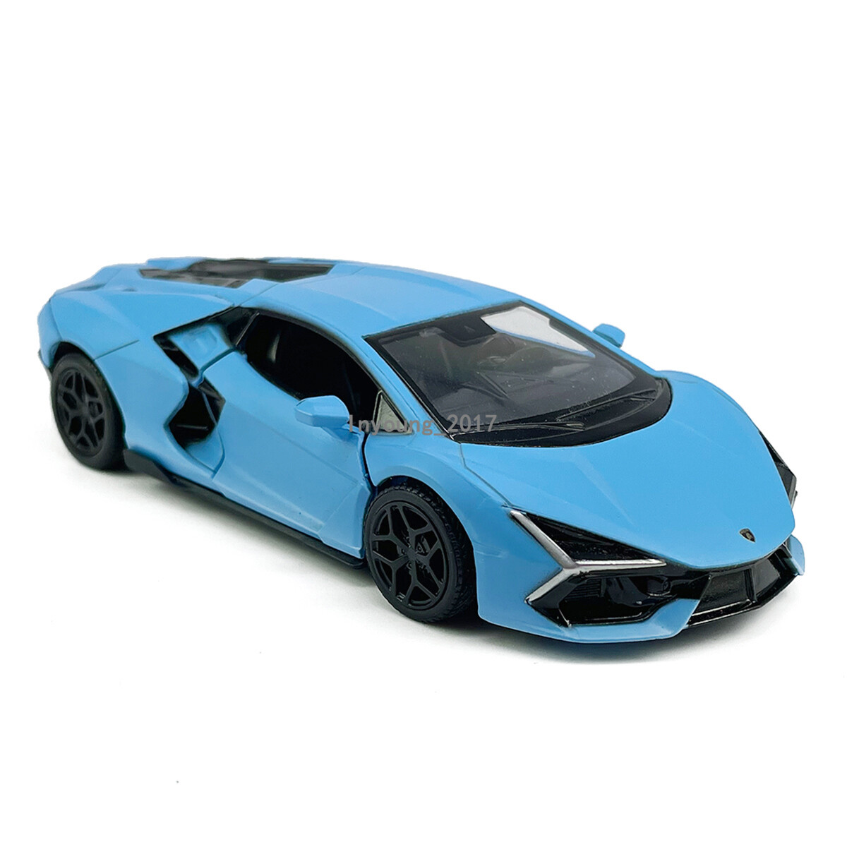 2023 Lamborghini Revuelto 1:36 Blue Diecast Metal Toy Car Gift for Boys