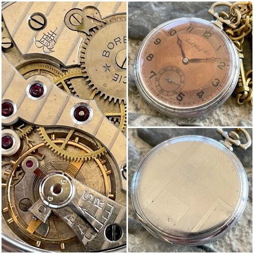 Antique Borel Fils Cie old pocket watch