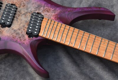 NK New 7 Strings Headless Electric Guitar Purple Burst NK New 7 Strings Headless Electric Guitar Purple Burst