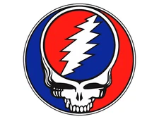 Grateful Dead Logo #1 Sticker Waterproof Vinyl Decal Die-Cut Laptop Car