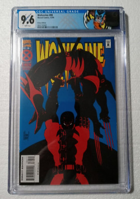 Marvel WOLVERINE No. 88 (1994) Deadpool! Deluxe Edition! CGC 9.6 NM+