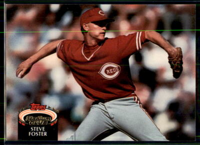 1992 Stadium Club Steve Foster #826 Cincinnati Reds | eBay