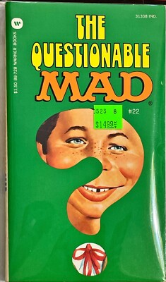 MAD Magazine Paperback Book: The Questionable MAD #22 [ 1980 , Warner ...