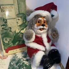 Vintage Limited Edition 1989 Raikes Bears Santa Claus KRINGLE In Box w/ COA
