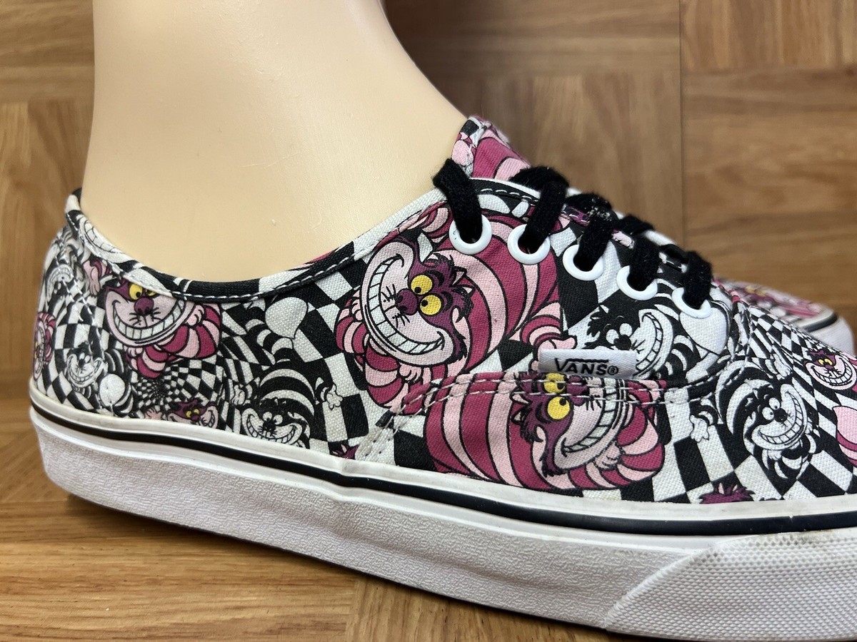 RARE🔥 Sz 11 - VANS x Disney Alice in Wonderland Collab X Cheshire