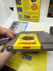 Werewolf Nintendo NES Complete CIB  W/ All Inserts And Rare Comic