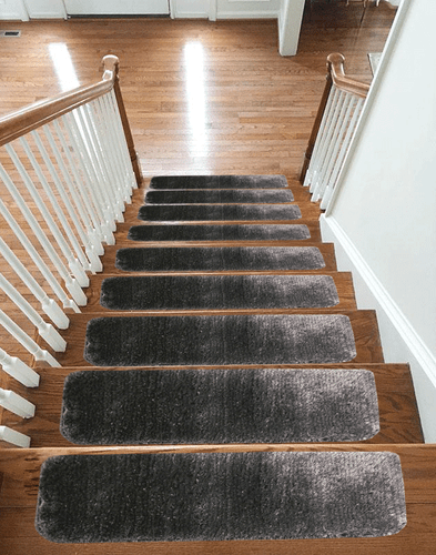 New Carpet Stair Treads NON-SLIP MACHINE WASHABLE Rugs,Scott 30mm Thick-22x67cm - Picture 2 of 24