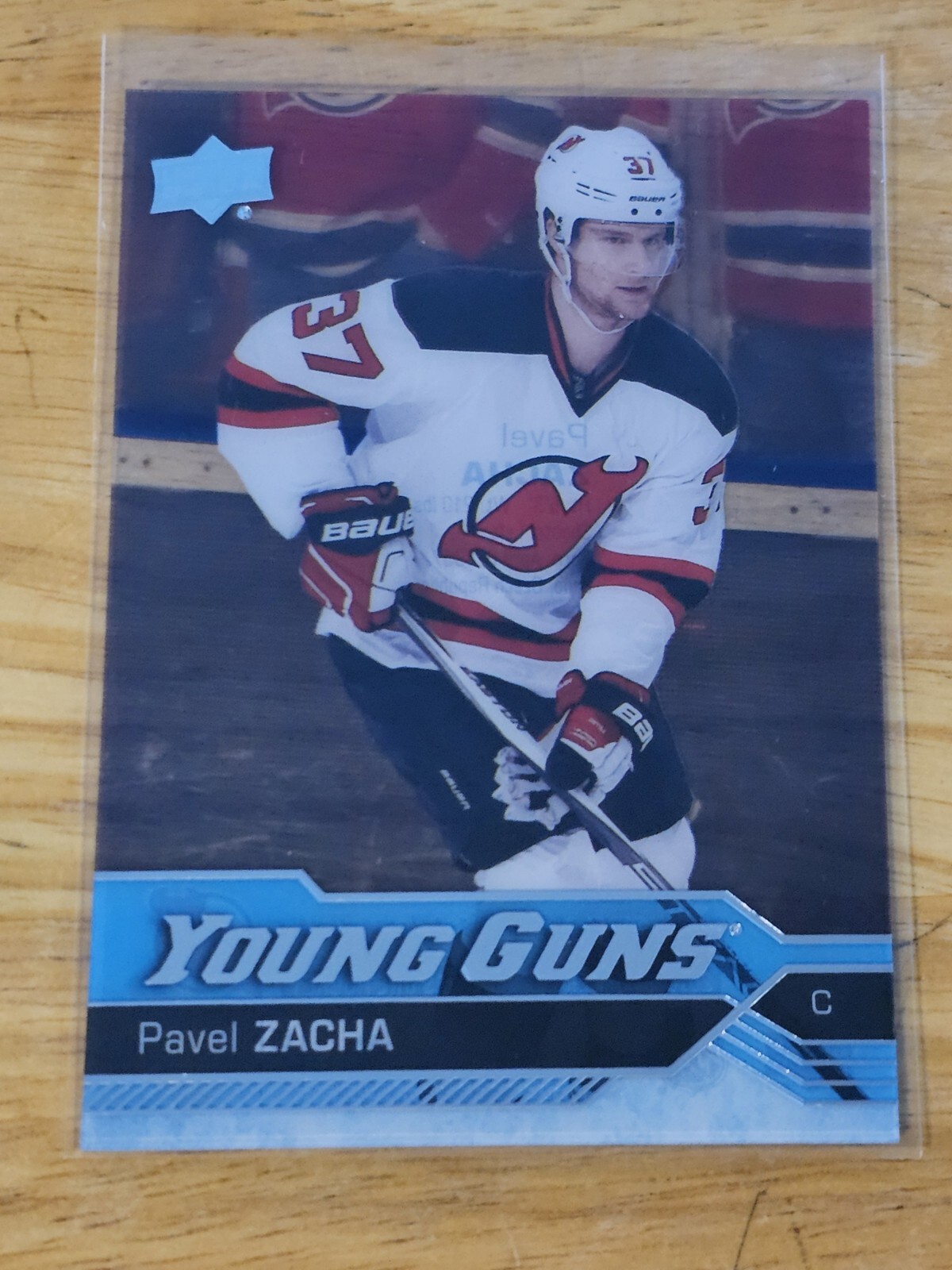 2016-17 Upper Deck Pavel Zacha Young Guns RC Clear Cut #248