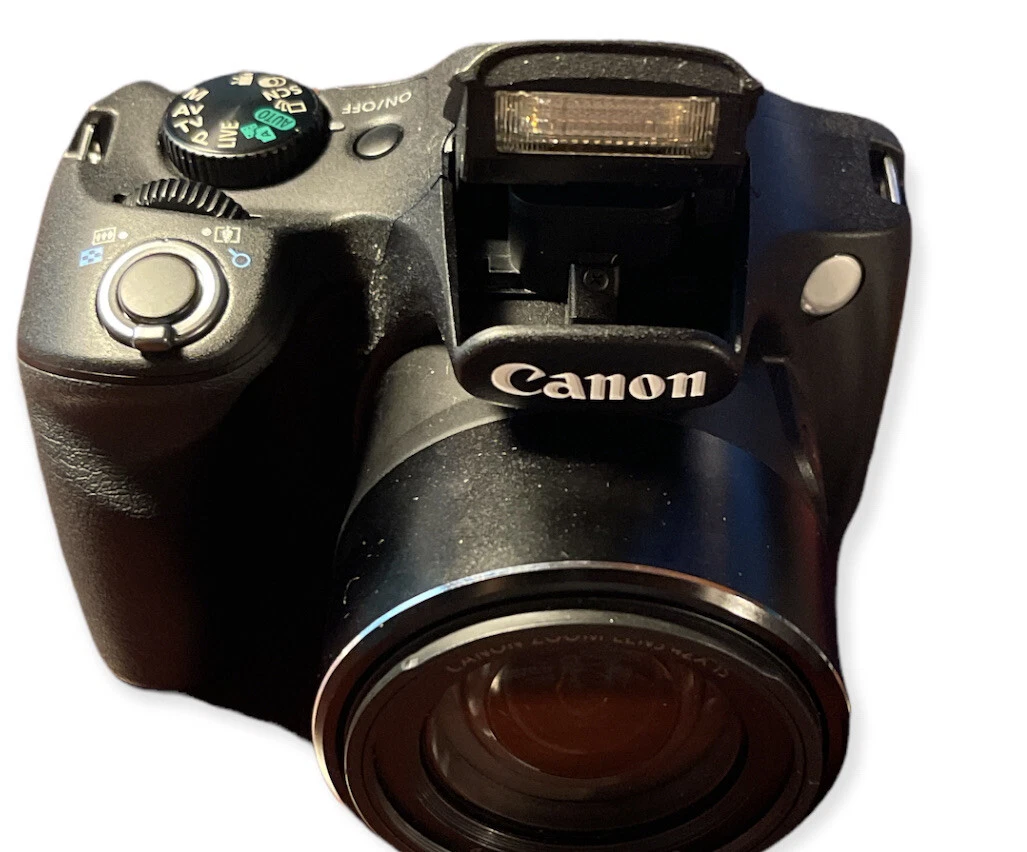 Canon PowerShot SX520 HS 16.0MP 42x Digital Zoom Camera Black eBay