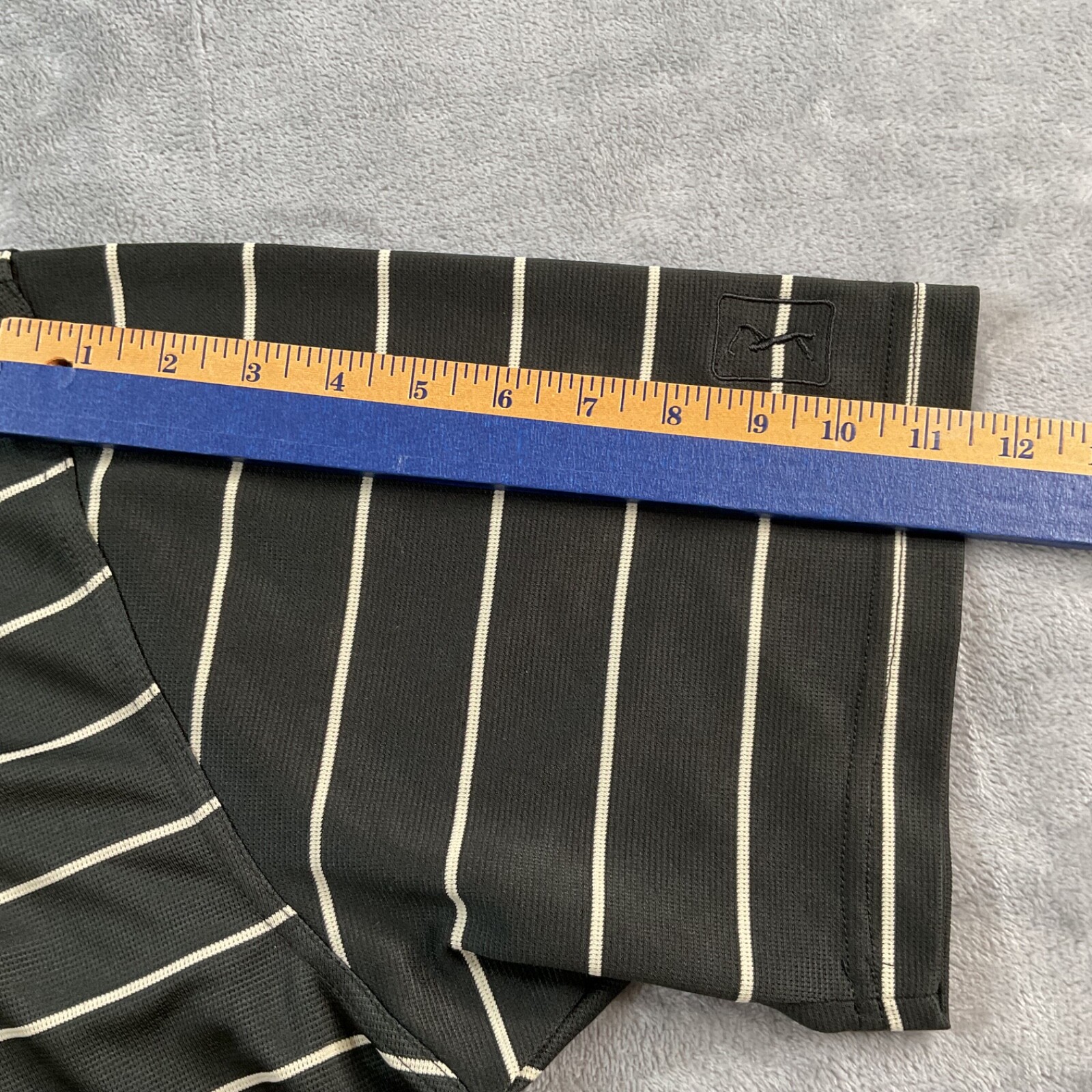 PGA Tour Polo Shirt Men 2XL Black Striped Short Sleeve Golf Casual Outdoors NWOT thumbnail 10