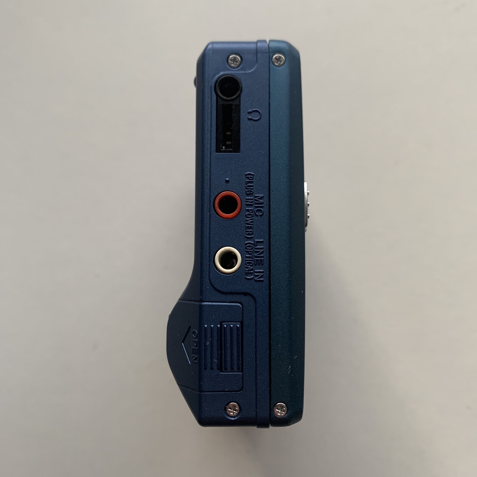 SONY MZR700 MD WALKMAN Minidisc Player and Recorder Blue. BOXED. In