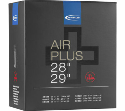 Schwalbe Schlauch AIR Plus 28'', 29'' 40/62-622 SV19 AP SV Ventil für E-bikes