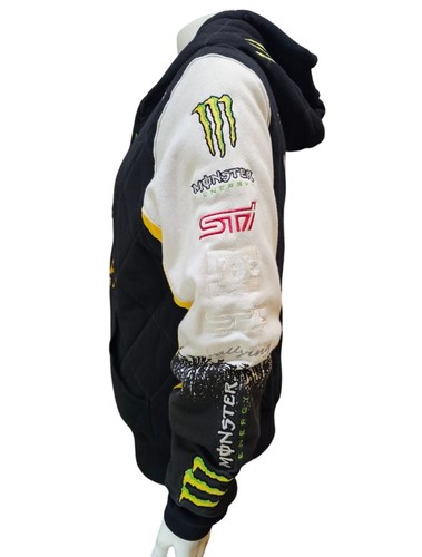 Sudadera con capucha y cremallera Ken Block Team Subaru 2004-2005 rara (PacSun) exclusiva - Imagen 5 de 9
