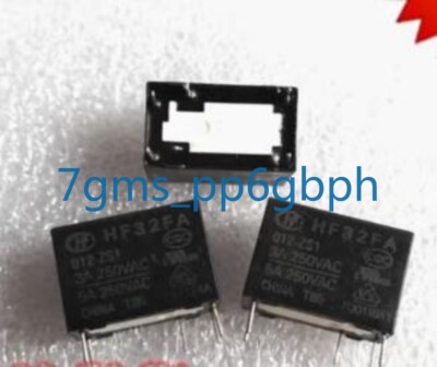 3 PCS NEW Hongfa relay HF32FA-012-ZS1 5-pin 12V coil 3A250VAC