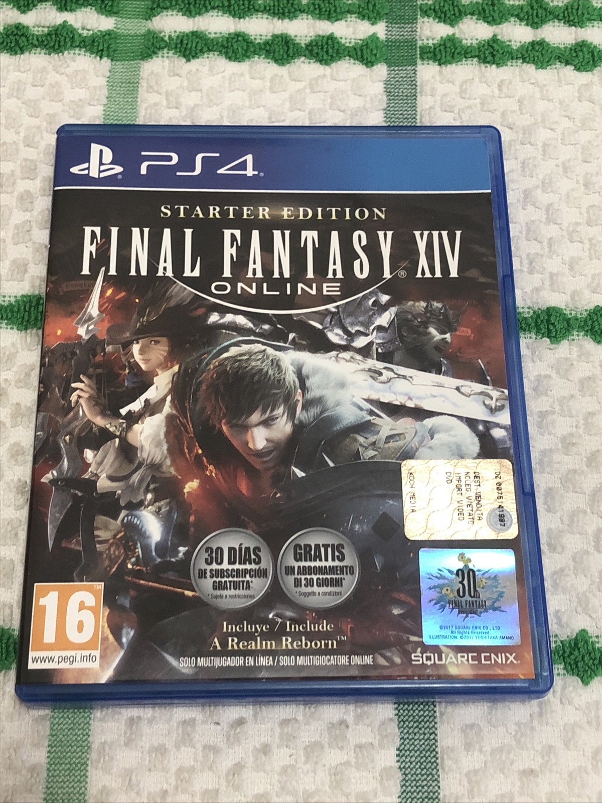 FINAL FANTASY XIV - Online starter edition (Ps4) Aperto Mai Usato Codice Valido