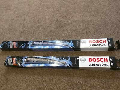 New Bosch Aerotwin Plus Front, Passenger Side Wiper Blades - AP22U  AP16U