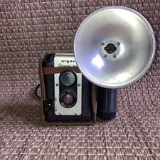 Vintage Argus Argoflex Seventy-Five Camera with Case and Flash - Shelf Deco Farm
