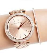Authentic Michael Kors Darci Rose Gold 